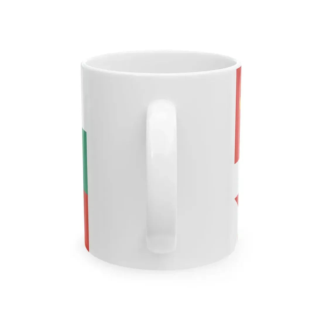 Naval Ensign of Bulgaria 1949-1955 (Bulgaria) White Coffee Mug - Go Mug Yourself