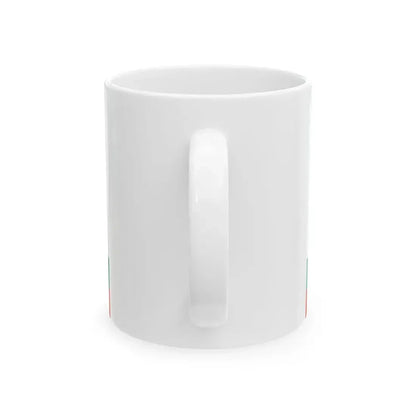 Naval Ensign of Bulgaria 1955-1990 (Bulgaria) White Coffee Mug - Go Mug Yourself