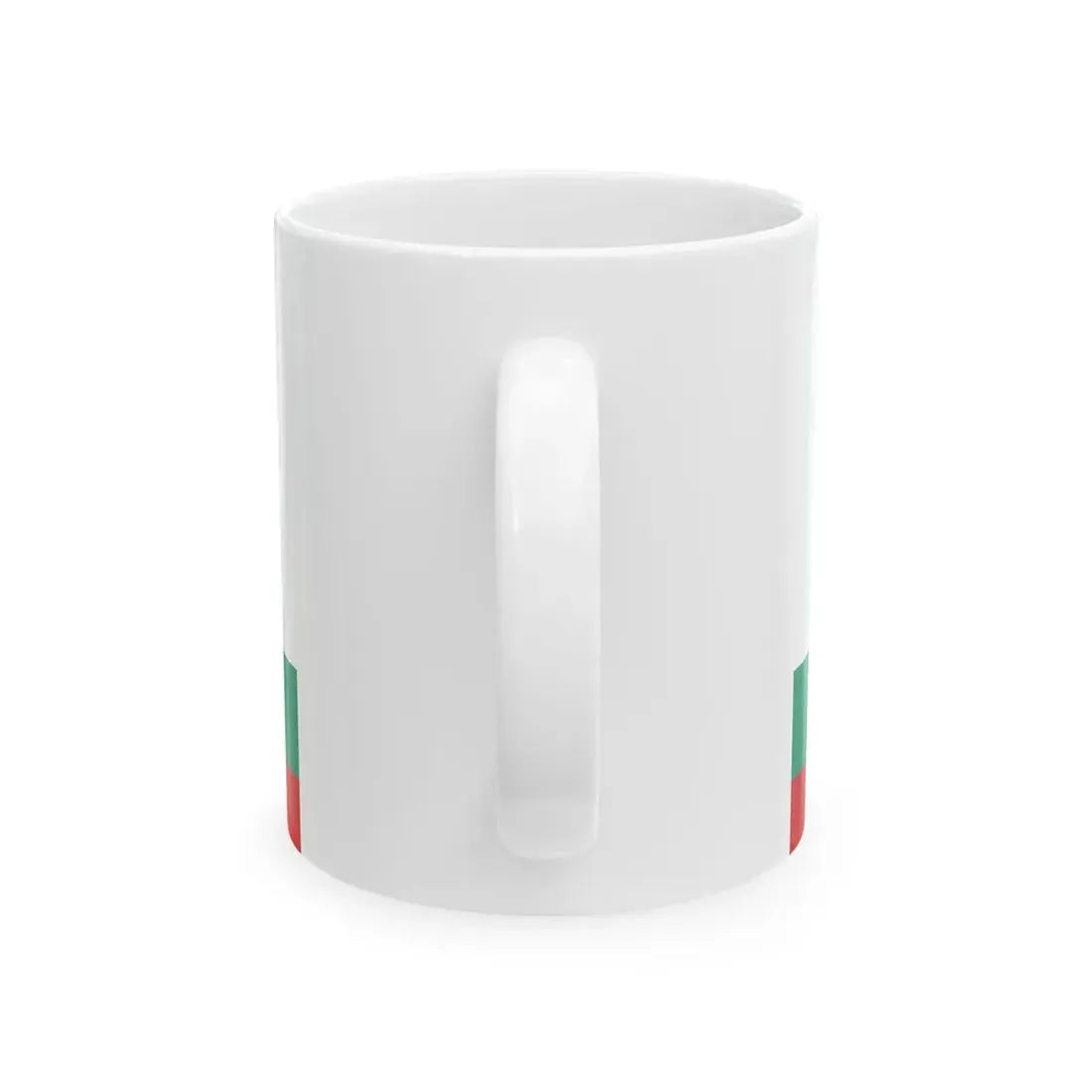 Naval ensign of Bulgaria 1991-2005 (Bulgaria) White Coffee Mug - Go Mug Yourself