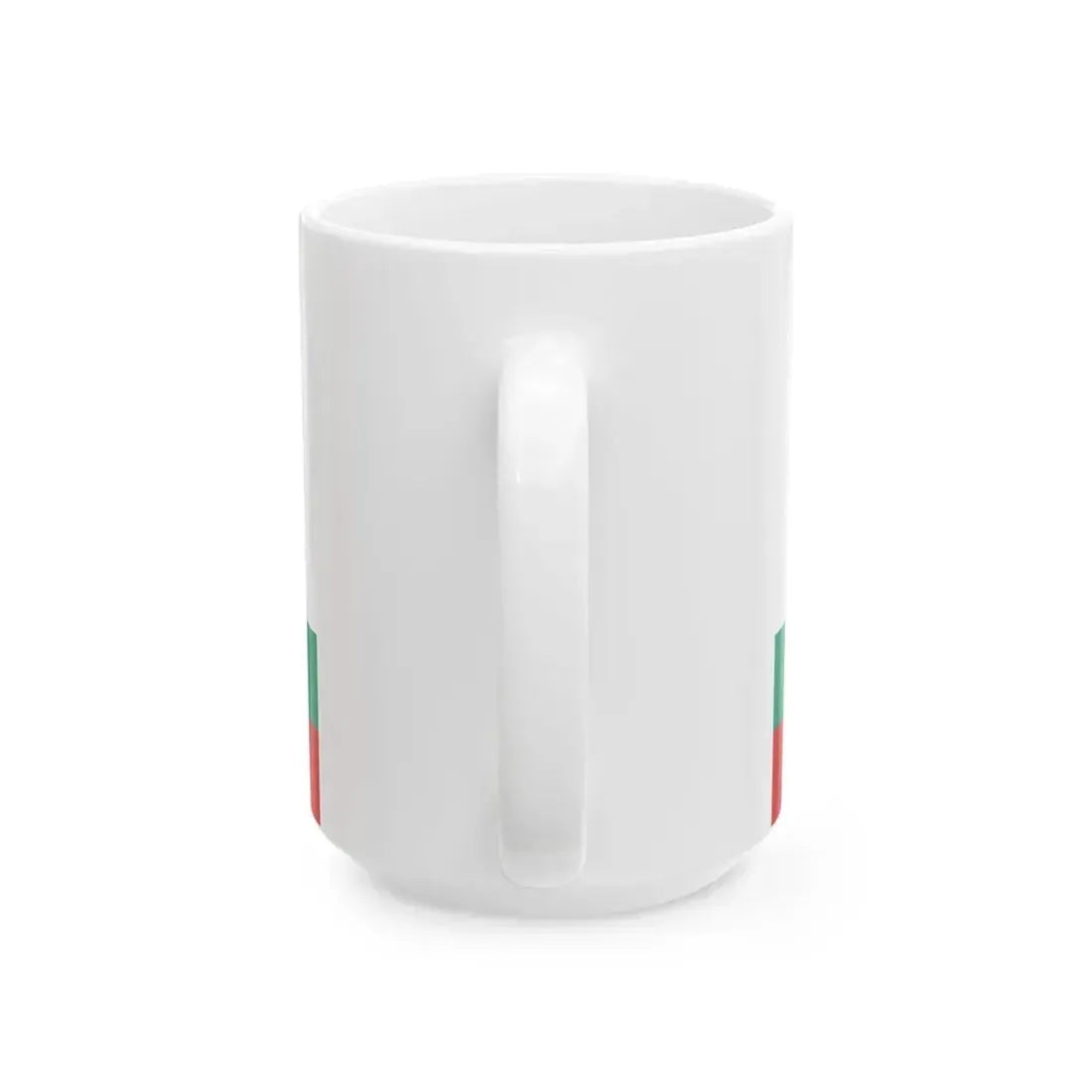 Naval ensign of Bulgaria 1991-2005 (Bulgaria) White Coffee Mug - Go Mug Yourself
