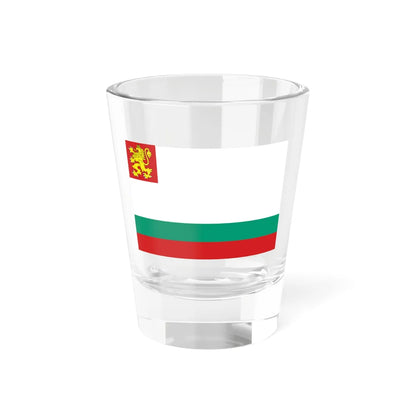 Naval Ensign of Bulgaria (Bulgaria) Shot Glass 1.5oz 1.5oz - Go Mug Yourself