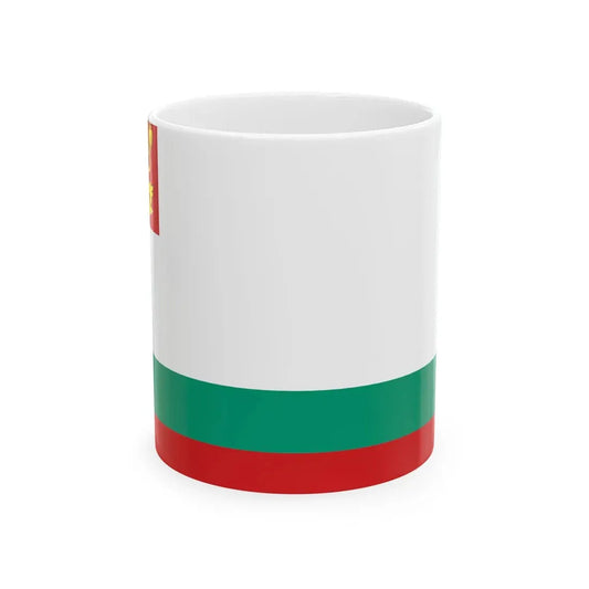 Naval Ensign of Bulgaria (Bulgaria) White Coffee Mug 11oz - Go Mug Yourself