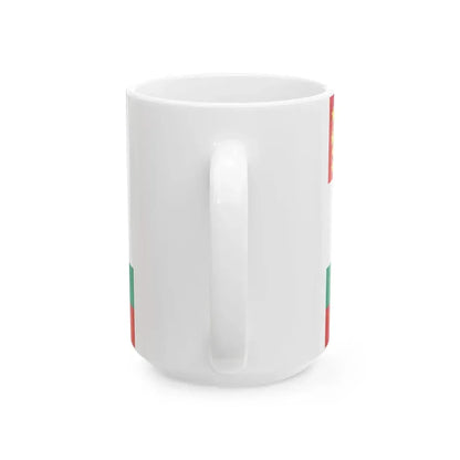 Naval Ensign of Bulgaria (Bulgaria) White Coffee Mug - Go Mug Yourself