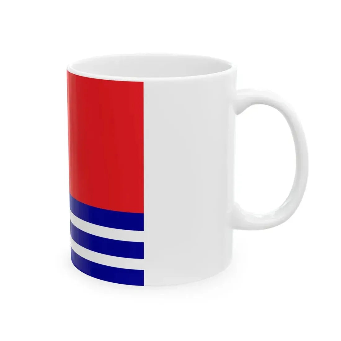 Naval Ensign of China (China) White Coffee Mug - Go Mug Yourself