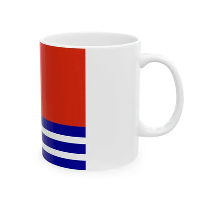Naval Ensign of China II (China) White Coffee Mug - Go Mug Yourself