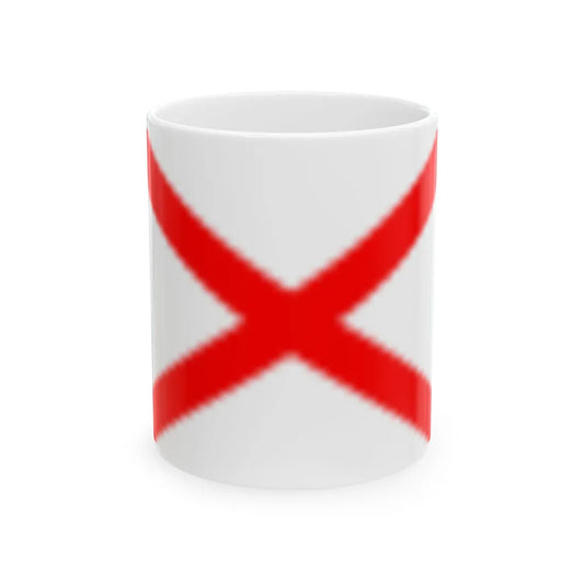 Naval Ensign of Crimean Regional Government (Russia) White Coffee Mug 11oz - Go Mug Yourself
