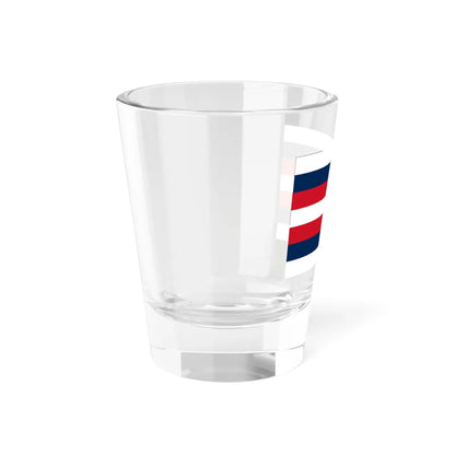 Naval ensign of French Algeria 1848-1910 (Algeria) Shot Glass 1.5oz - Go Mug Yourself