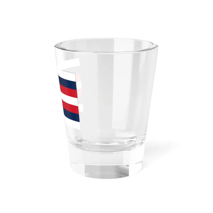 Naval ensign of French Algeria 1848-1910 (Algeria) Shot Glass 1.5oz - Go Mug Yourself
