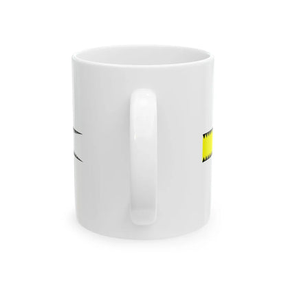 Naval Ensign of French Cochinchina (Belgium) White Coffee Mug - Go Mug Yourself