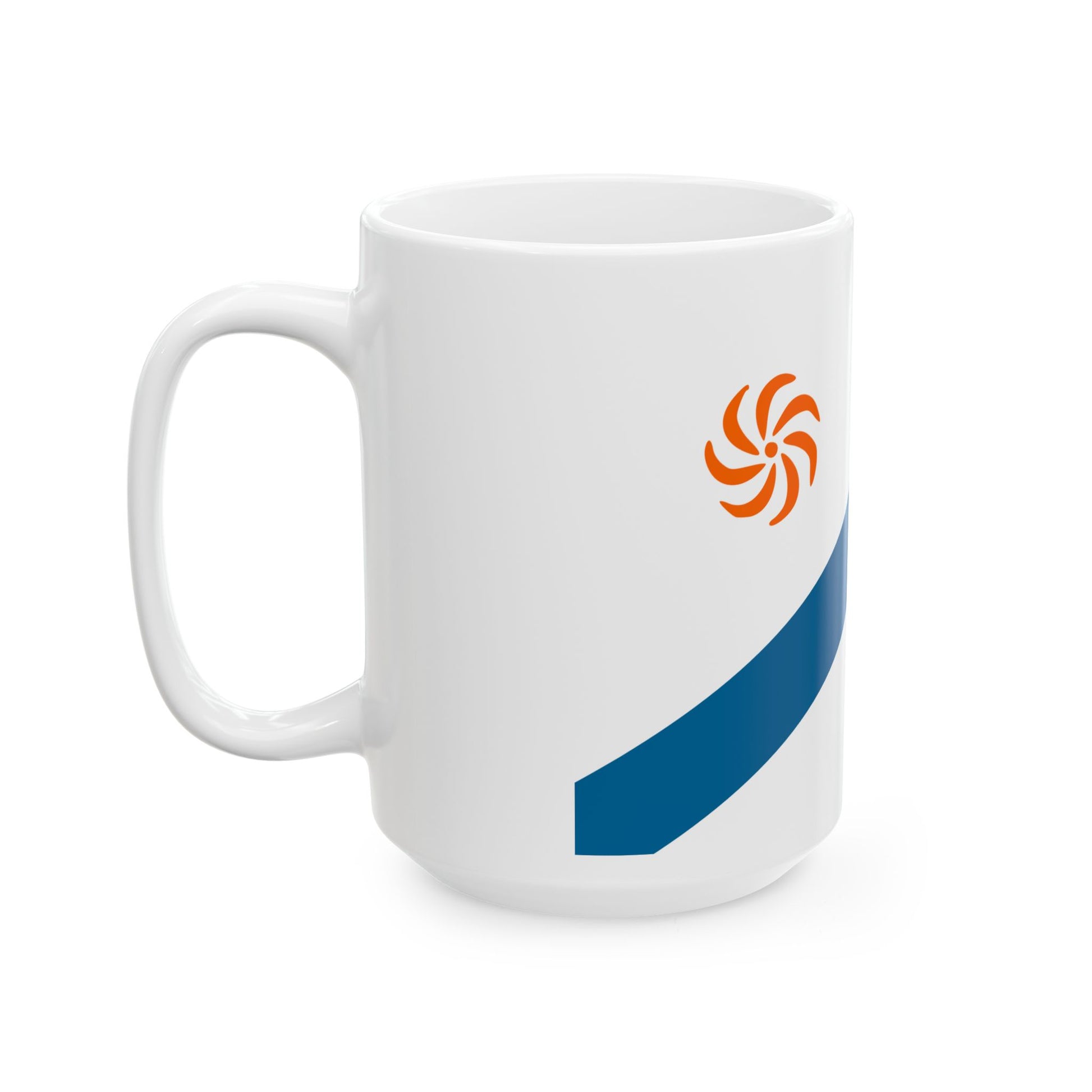 Naval ensign of Georgia 1997-2004 (Georgia) White Coffee Mug-Go Mug Yourself