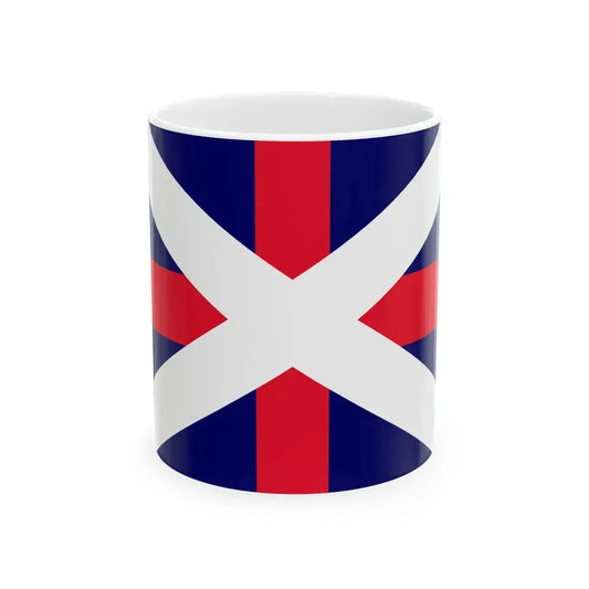 Naval Ensign of Georgia (Georgia) White Coffee Mug 11oz - Go Mug Yourself
