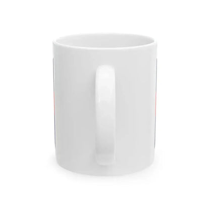 Naval Ensign of Georgia (Georgia) White Coffee Mug - Go Mug Yourself