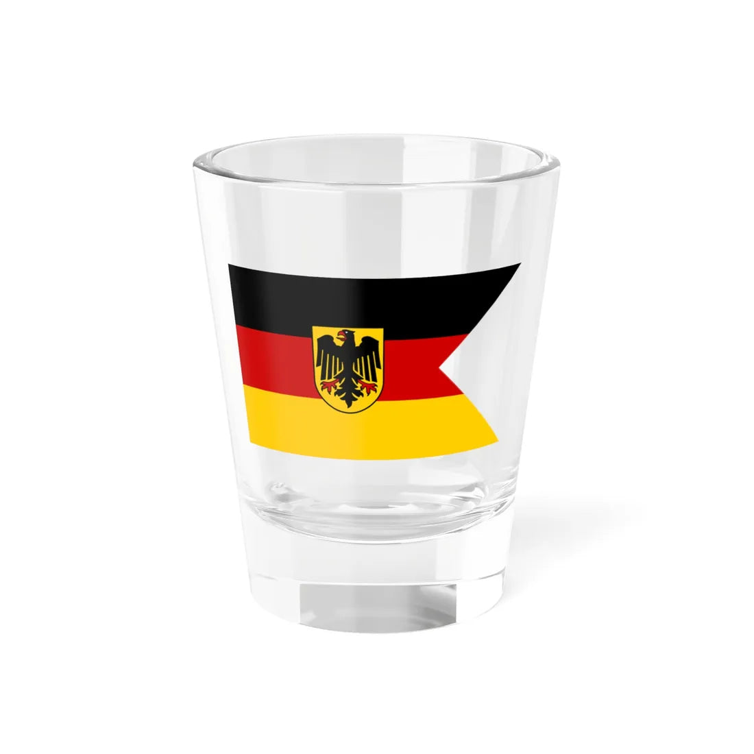 Naval Ensign of Germany (Germany) Shot Glass 1.5oz 1.5oz - Go Mug Yourself