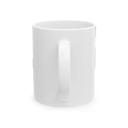 Naval Ensign of Ghana 1964-1966 (Ghana) White Coffee Mug - Go Mug Yourself