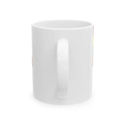 Naval Ensign of Ghana (Ghana) White Coffee Mug - Go Mug Yourself