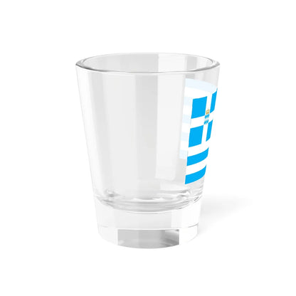Naval Ensign of Greece 1833-1858 (Greece) Shot Glass 1.5oz - Go Mug Yourself