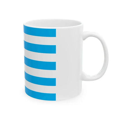 Naval Ensign of Greece 1833-1858 (Greece) White Coffee Mug - Go Mug Yourself