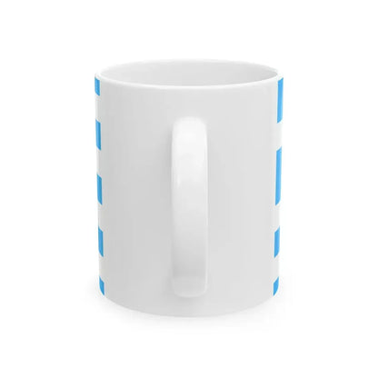 Naval Ensign of Greece 1858-1862 (Greece) White Coffee Mug - Go Mug Yourself
