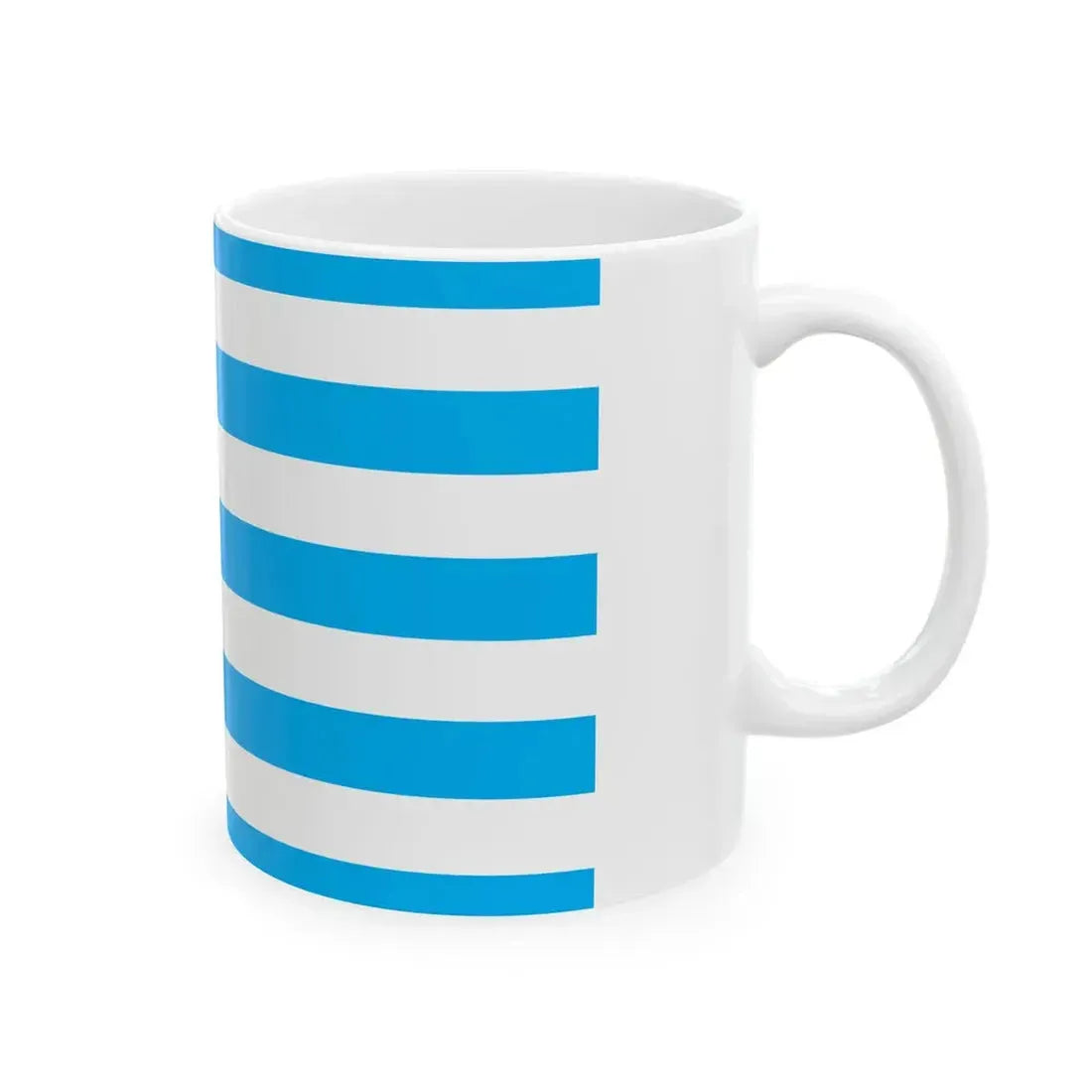 Naval Ensign of Greece 1858-1862 (Greece) White Coffee Mug - Go Mug Yourself