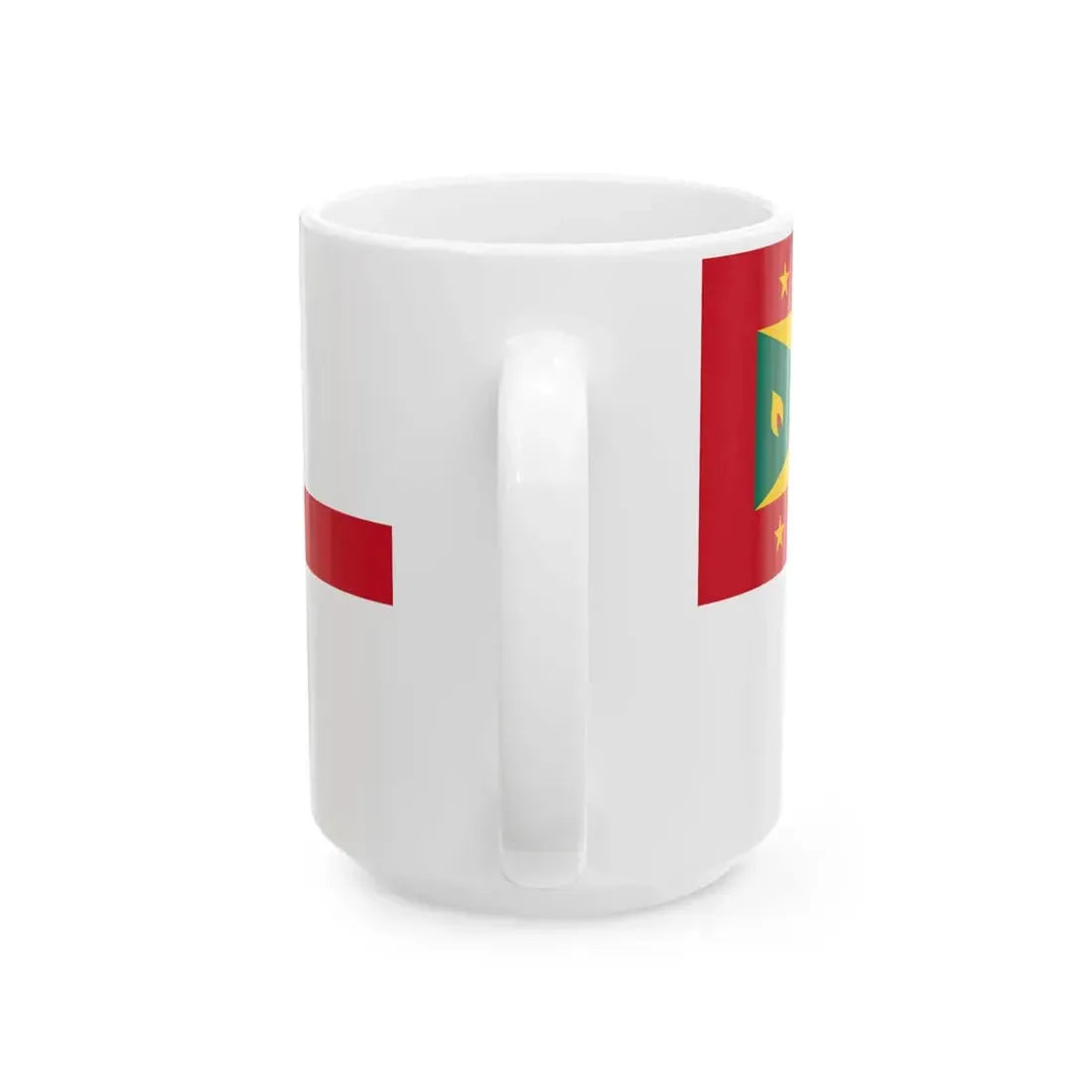 Naval Ensign of Grenada (Grenada) White Coffee Mug - Go Mug Yourself