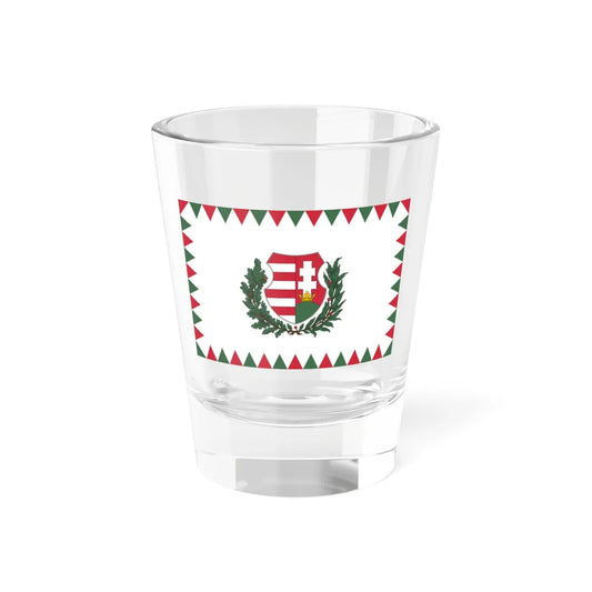 Naval Ensign of Hungary 1948-1950 (Hungary) Shot Glass 1.5oz 1.5oz - Go Mug Yourself