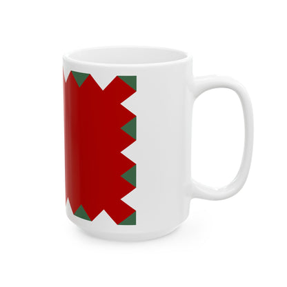 Naval Ensign of Hungary 1957-1991 (Hungary) White Coffee Mug-Go Mug Yourself