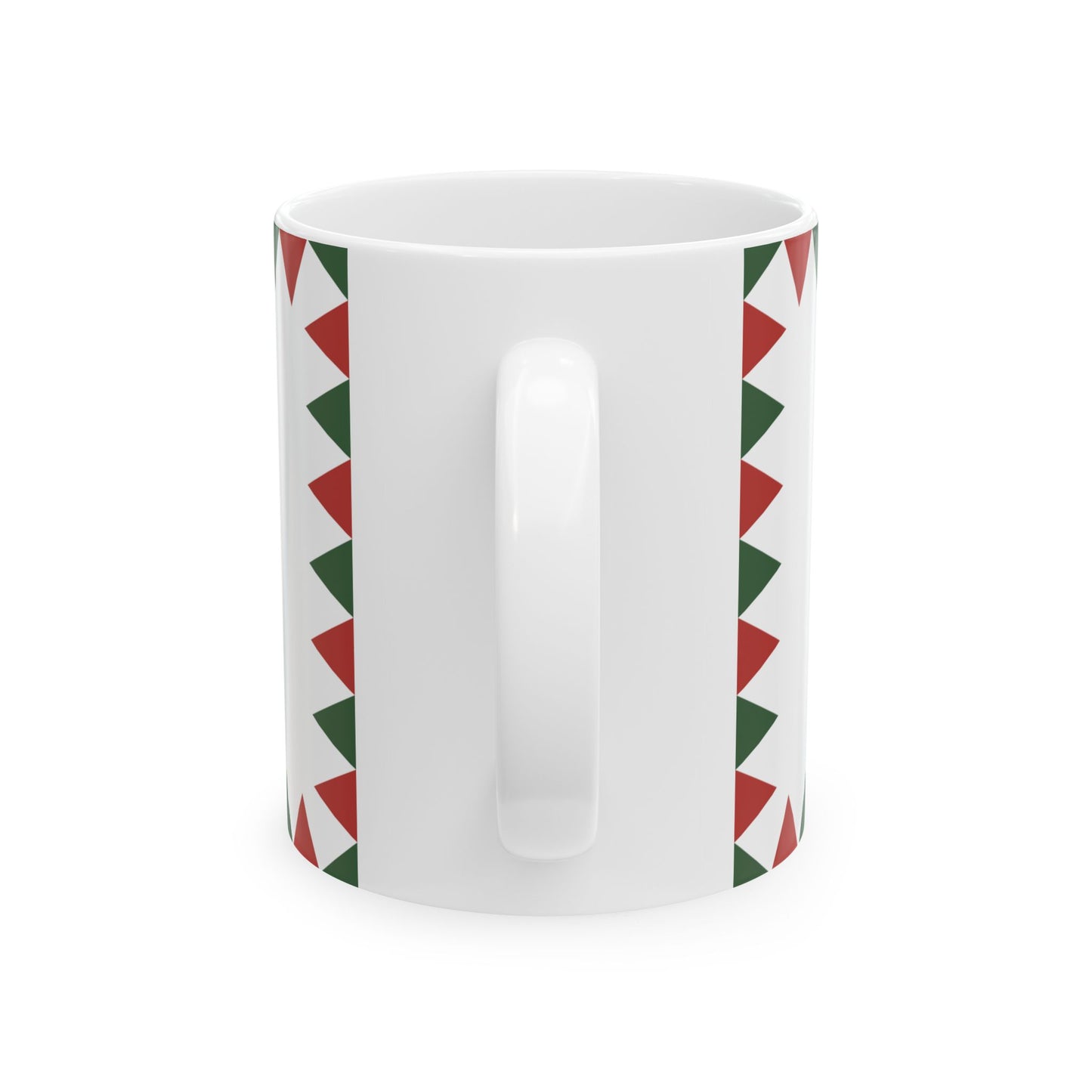 Naval Ensign of Hungary 1995 proposal (Hungary) White Coffee Mug-Go Mug Yourself