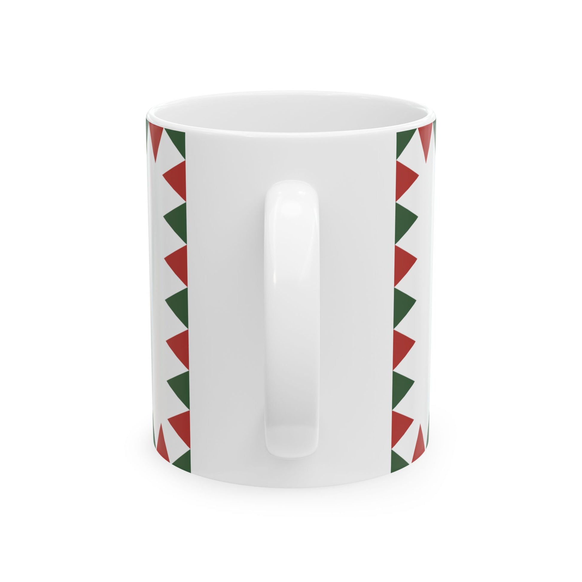 Naval Ensign of Hungary 1995 proposal (Hungary) White Coffee Mug-Go Mug Yourself