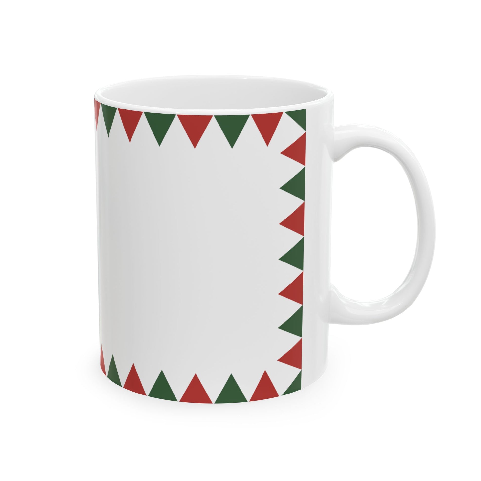 Naval Ensign of Hungary 1995 proposal (Hungary) White Coffee Mug-Go Mug Yourself