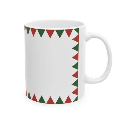 Naval Ensign of Hungary 1995 proposal (Hungary) White Coffee Mug - Go Mug Yourself