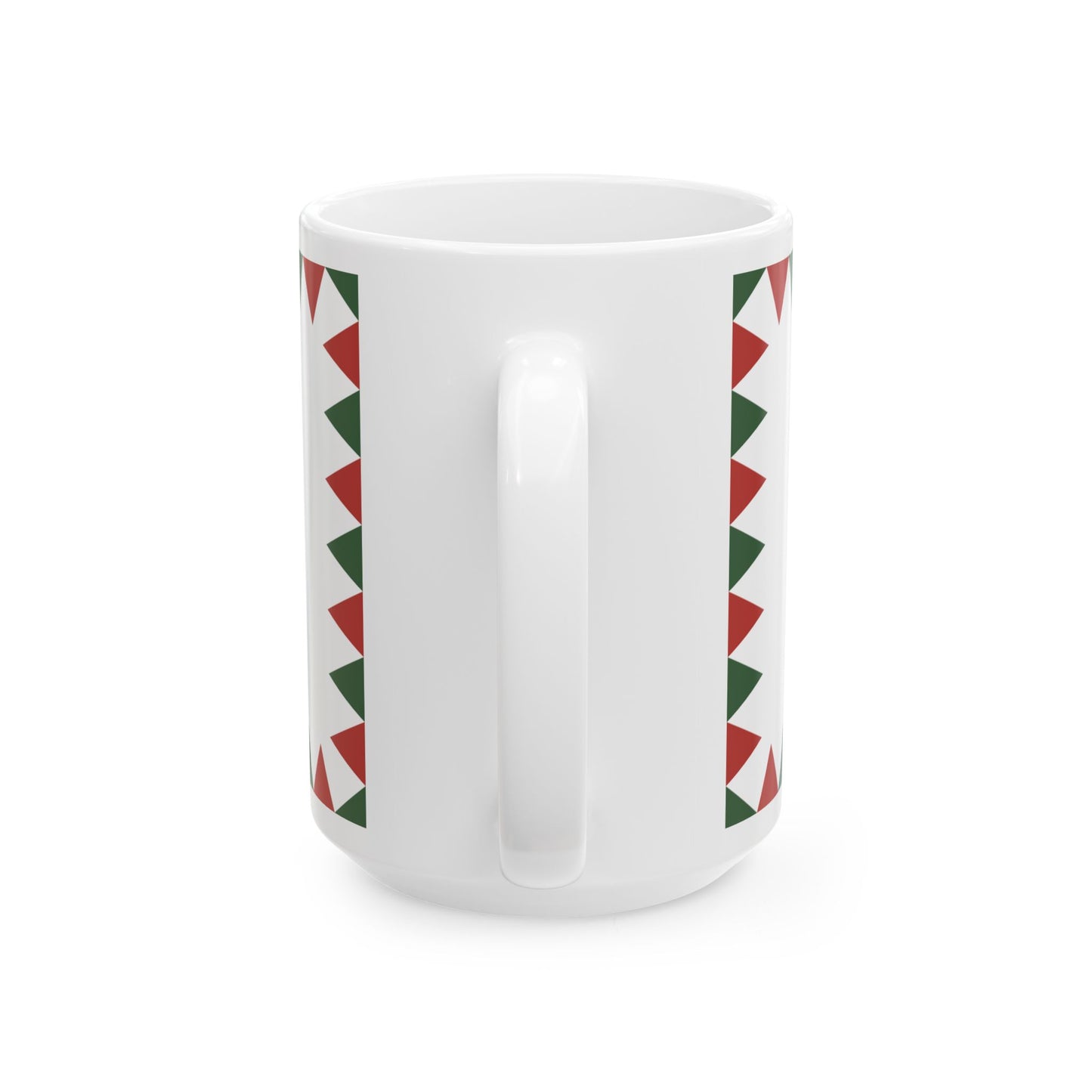 Naval Ensign of Hungary 1995 proposal (Hungary) White Coffee Mug-Go Mug Yourself