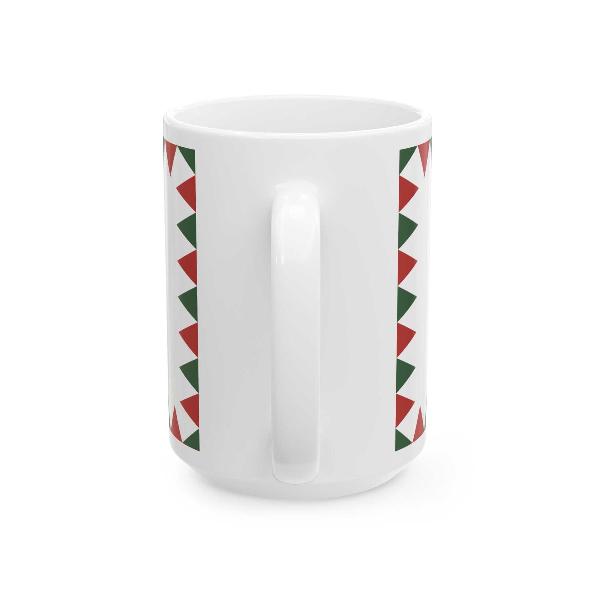 Naval Ensign of Hungary 1995 proposal (Hungary) White Coffee Mug-Go Mug Yourself
