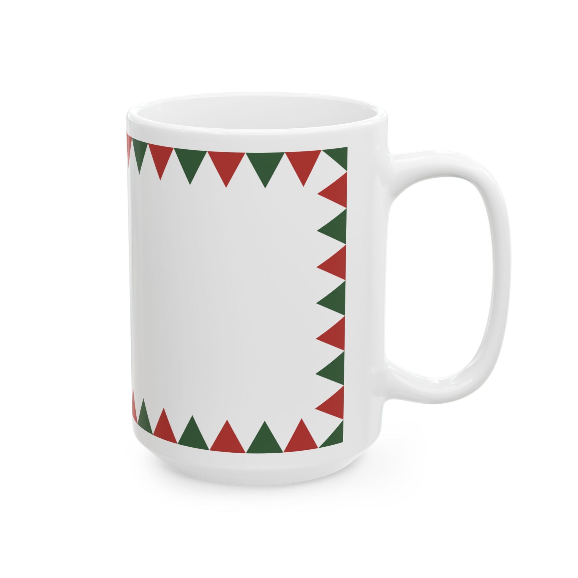 Naval Ensign of Hungary 1995 proposal (Hungary) White Coffee Mug-Go Mug Yourself