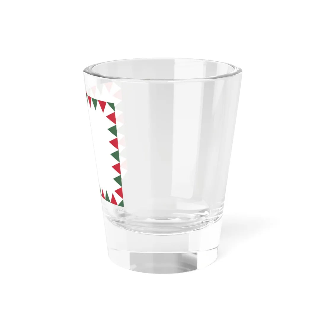 Naval Ensign of Hungary for larger vessels (Hungary) Shot Glass 1.5oz - Go Mug Yourself