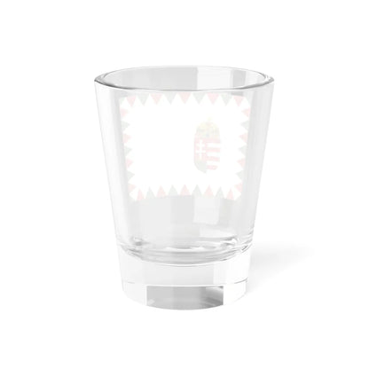 Naval Ensign of Hungary (Hungary) Shot Glass 1.5oz - Go Mug Yourself