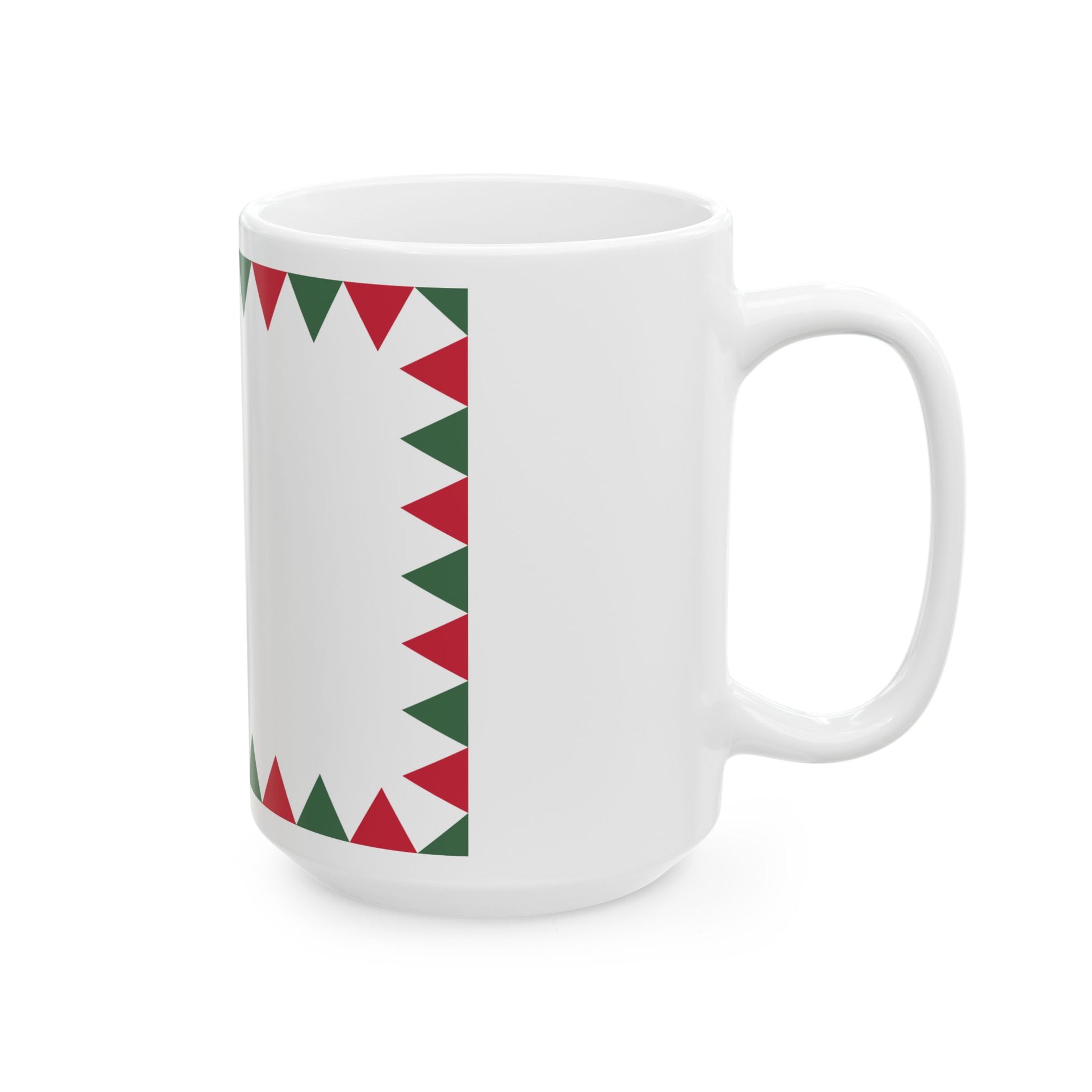 Naval Ensign of Hungary (Hungary) White Coffee Mug-Go Mug Yourself