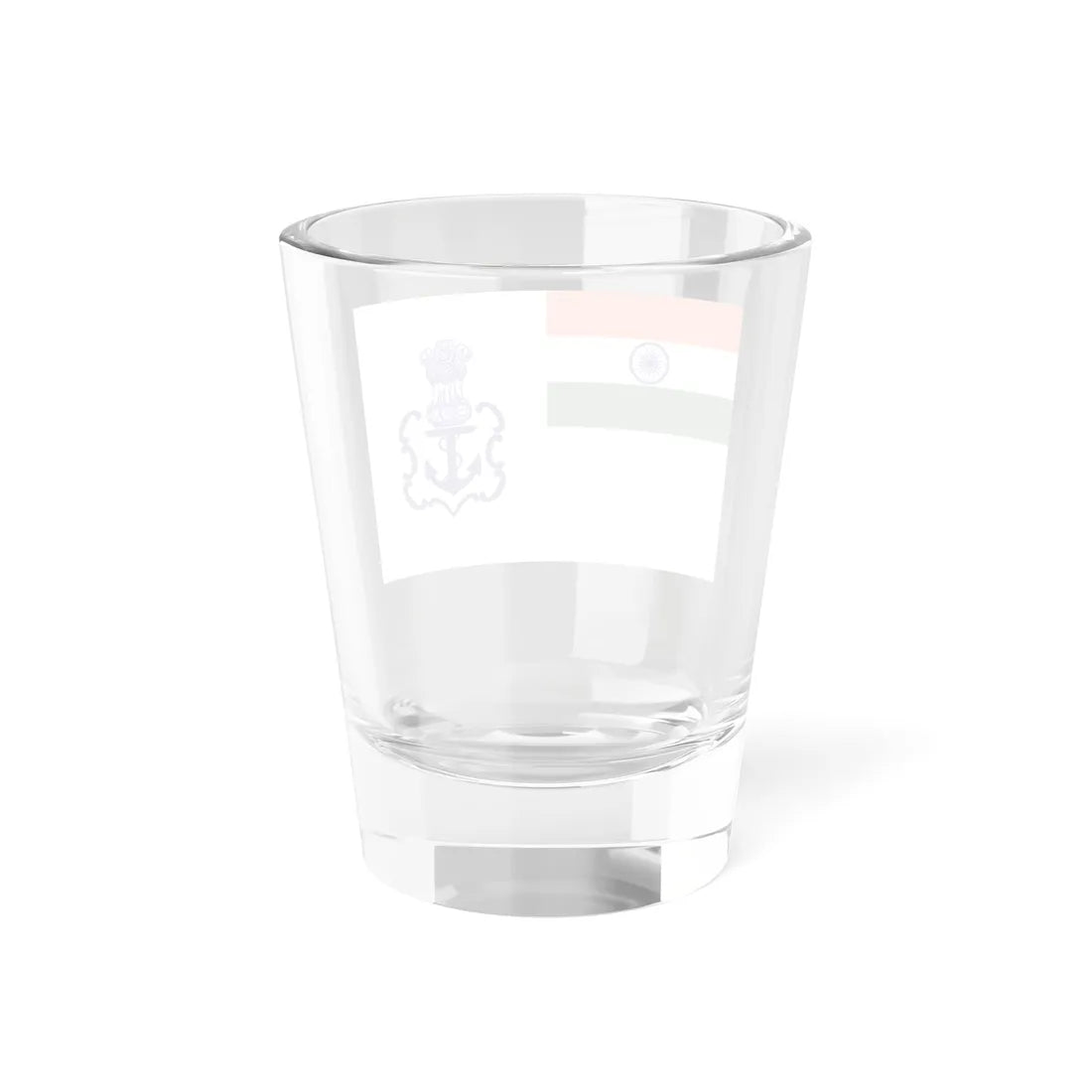 Naval Ensign of India 2001-2004 (India) Shot Glass 1.5oz - Go Mug Yourself