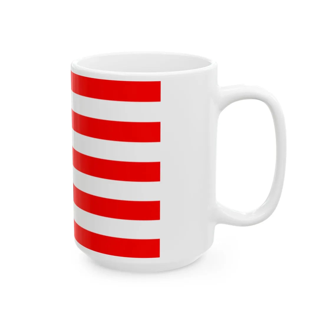 Naval ensign of Indonesia (Indonesia) White Coffee Mug - Go Mug Yourself