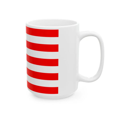 Naval ensign of Indonesia (Indonesia) White Coffee Mug - Go Mug Yourself