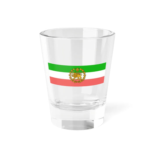 Naval Ensign of Iran 1907-1933 (Iran) Shot Glass 1.5oz 1.5oz - Go Mug Yourself