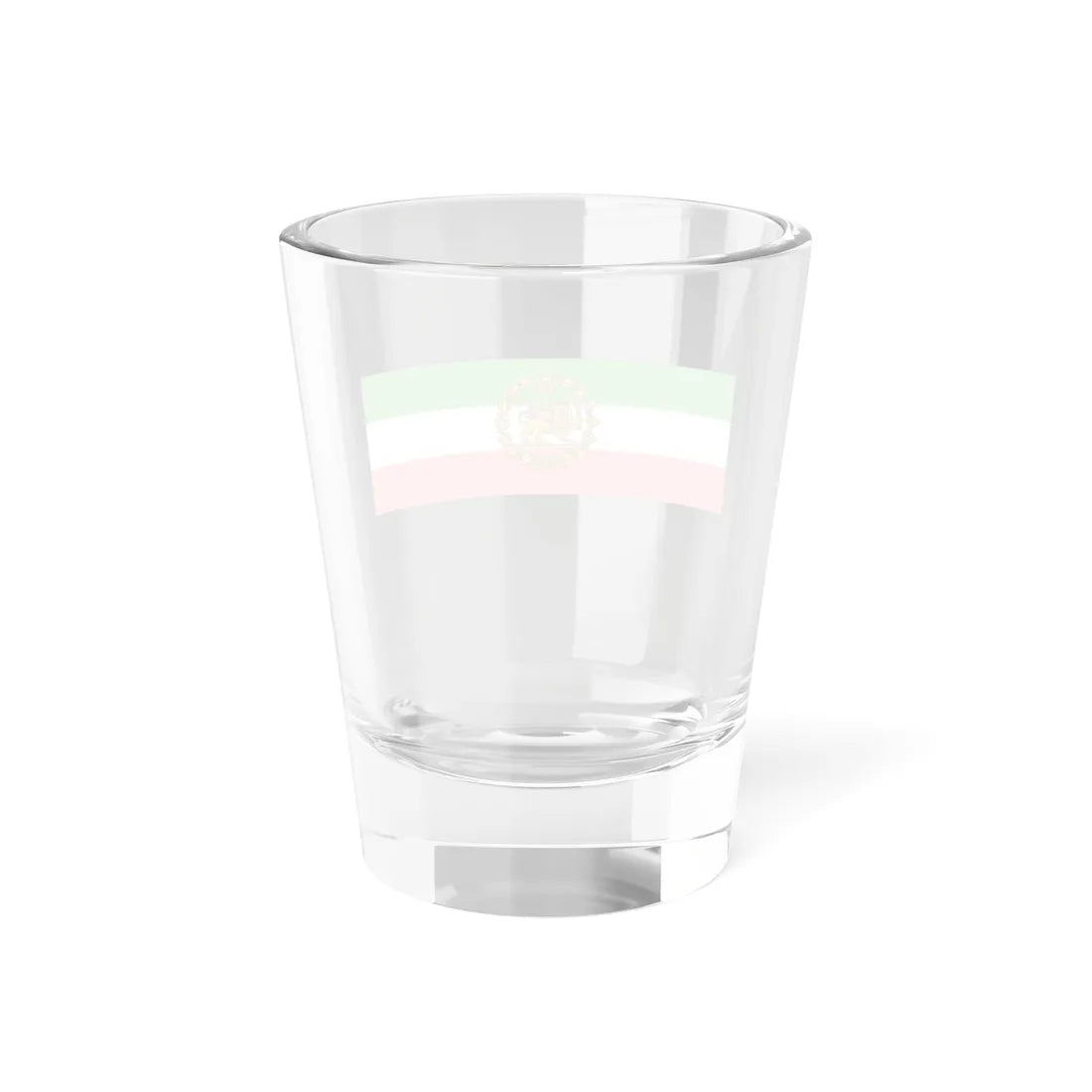 Naval Ensign of Iran 1907-1933 (Iran) Shot Glass 1.5oz - Go Mug Yourself