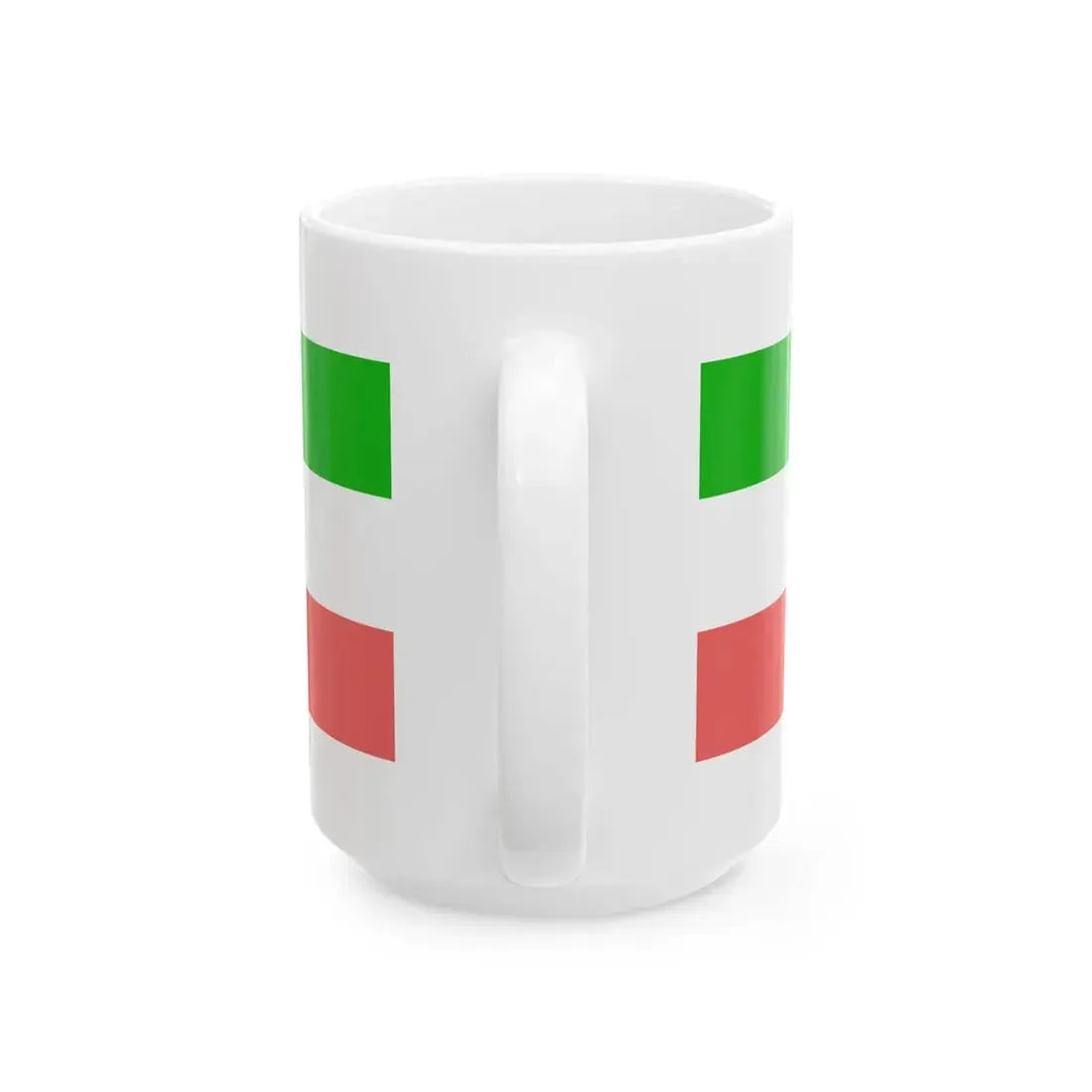 Naval Ensign of Iran 1907-1933 (Iran) White Coffee Mug - Go Mug Yourself