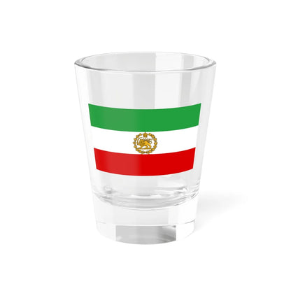 Naval ensign of Iran 1964-1979 (Iran) Shot Glass 1.5oz 1.5oz - Go Mug Yourself