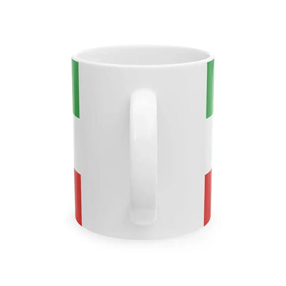Naval Ensign of Iran 1979-1980 (Iran) White Coffee Mug - Go Mug Yourself