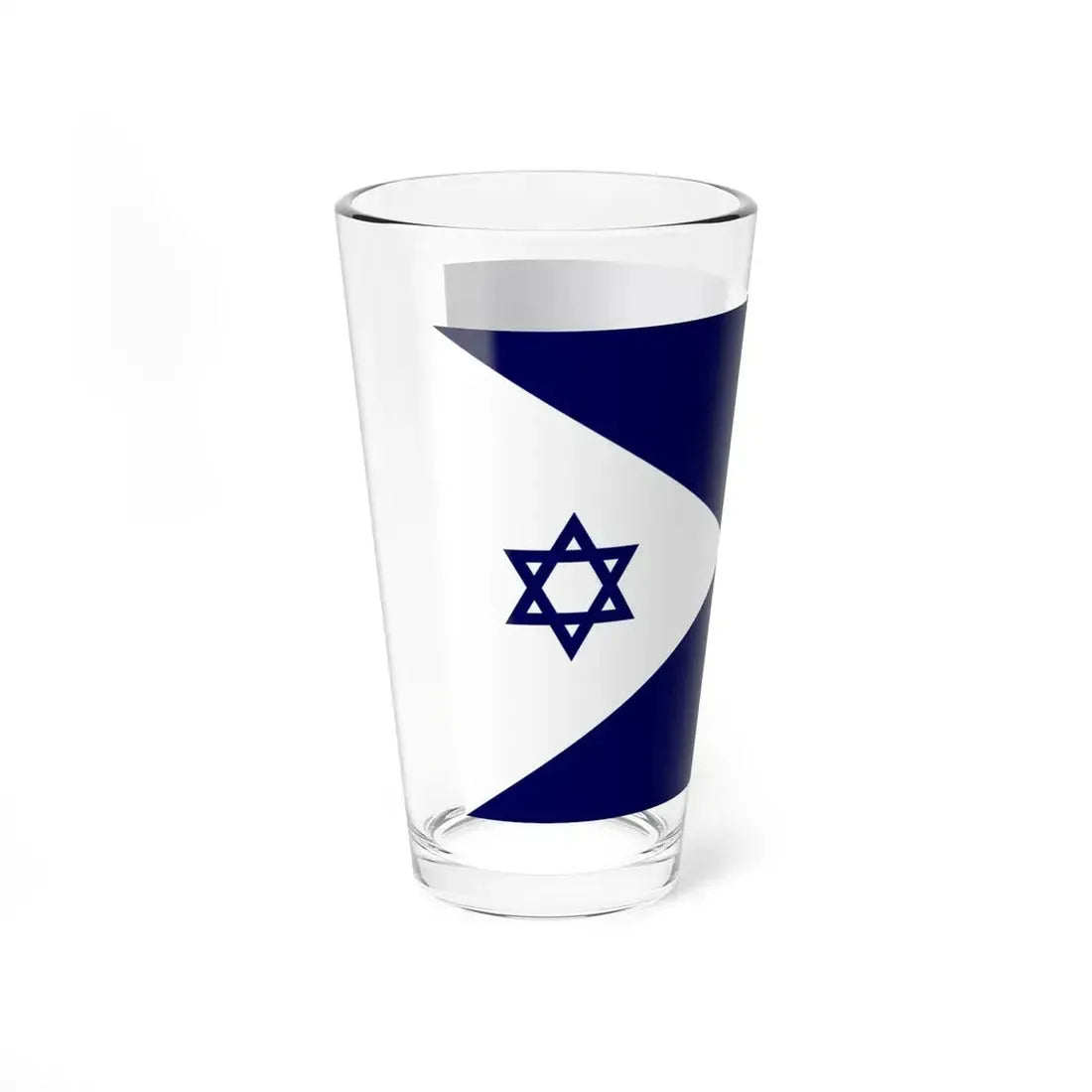 Naval Ensign of Israel (Israel) Pint Glass 16oz - Go Mug Yourself