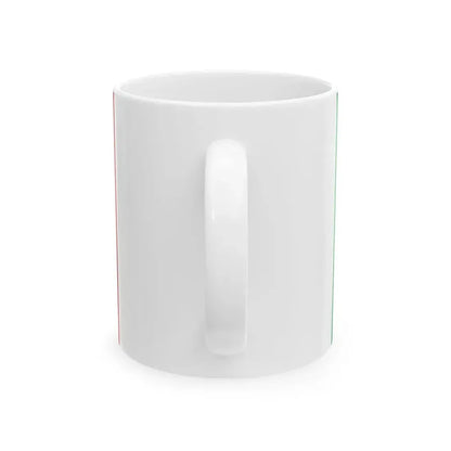 Naval Ensign of Italy 1947-2013 (Italy) White Coffee Mug - Go Mug Yourself
