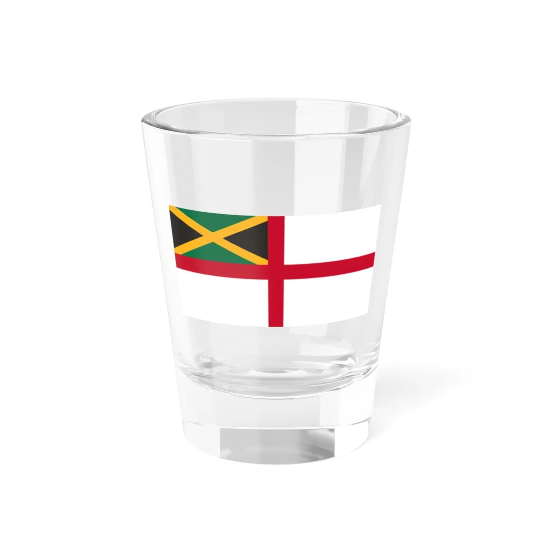 Naval Ensign of Jamaica (Jamaica) Shot Glass 1.5oz 1.5oz - Go Mug Yourself