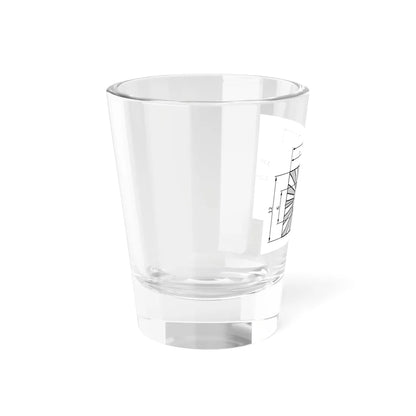 Naval Ensign of Japan Construction sheet (Japan) Shot Glass 1.5oz - Go Mug Yourself