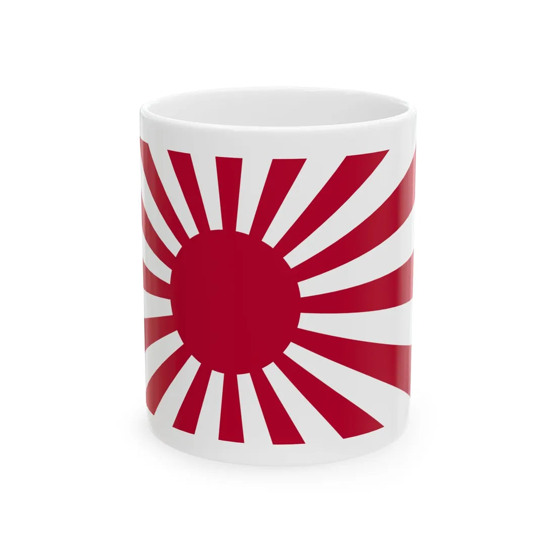 Naval Ensign of Japan (Japan) White Coffee Mug 11oz - Go Mug Yourself