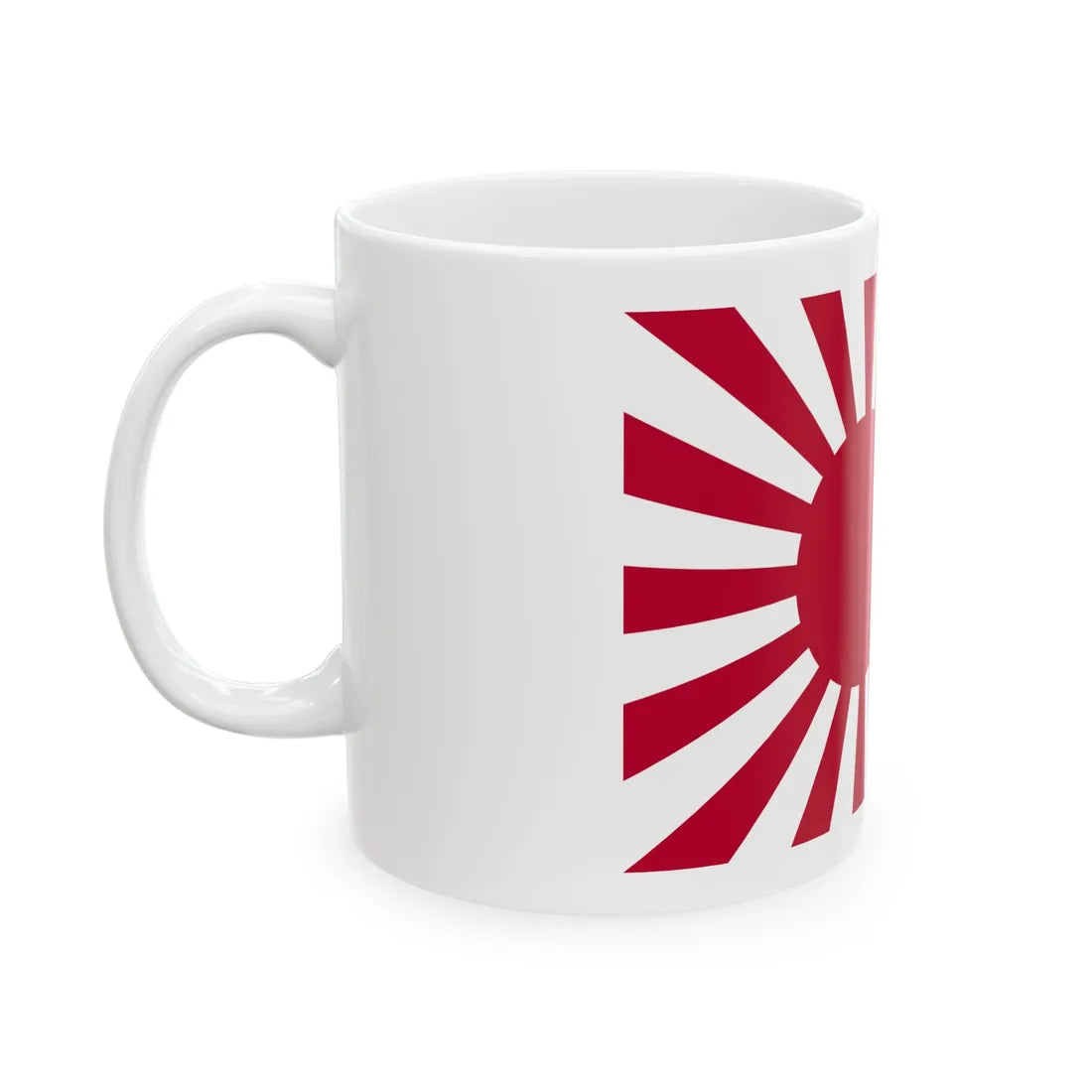 Naval Ensign of Japan (Japan) White Coffee Mug - Go Mug Yourself